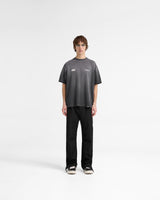 Represent X Oasis Owners Club T-Shirt - Stained Black