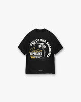 Out Of The Shadows T-Shirt - Stained Black