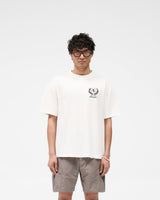 Crest T-Shirt - Flat White