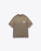 Crest T-Shirt - Dark Taupe