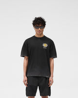 Crest T-Shirt - Vintage Black