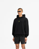 247 Chicago Oversized Hoodie - Jet Black