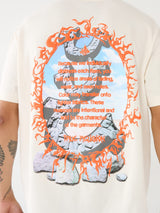 True Religion Relaxed T-Shirt Stone Winter White