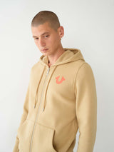 Horseshoe Logo Zip Hoodie