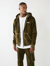 True Religion Jacket Big T Corduroy Hood Corduroy