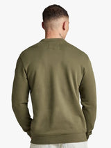 G-Star Men's Skeleton Dog Graphic Shadow Olive Sweater