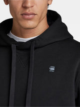 G-Star Men's Premium Core Dark Black Hooded Sweater