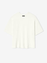 Waffle Short Sleeve Sweater