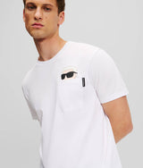 KARL LAGERFELD K/IKONIK POCKET T-SHIRT