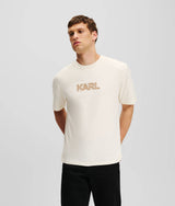 KARL LAGERFELD KARL LOGO ART DECO T-SHIRT