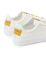 Iceberg Low-Top White Sneakers With XL Sole