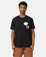 Iceberg Black Classic Regular Fit Cotton Jersey T-shirt