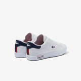 Lacoste Powercourt Tricolor Leather Trainers