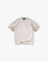 Metal Block Logo T-Shirt - Concrete