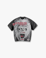 Represent X Iron Maiden British Metal T-Shirt - Stained Brown