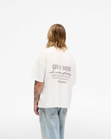 Represent X Guns N' Roses Cross T-Shirt - Washed Ecru