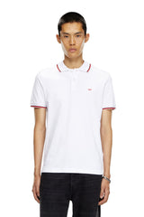 Diesel t-ferry-microdiv Polo shirt with micro Diesel embroidery