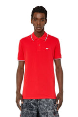 Diesel t-ferry-microdiv Polo shirt with micro Diesel embroidery