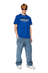 Diesel T-shirt with gel Diesel print