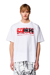 Diesel t-boxt T-shirt with layered logos