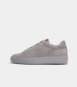 Android Homme Zuma Grey Caiman Croc Emboss Suede AHP241-13