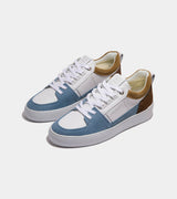 Android Homme Point Dume Low Blue Beige Stone Suede AHP241-32