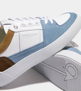 Android Homme Point Dume Low Blue Beige Stone Suede AHP241-32