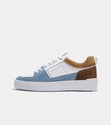 Android Homme Point Dume Low Blue Beige Stone Suede AHP241-32