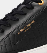 Android Homme Zuma Black Caiman Croc AHP213-08