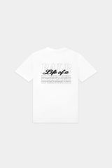 Script T-Shirt Bright White