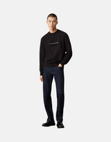 Calvin Klein Chenille Monologo Black Crew T-Shirt
