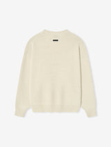 Wool Rib Crewneck Sweater