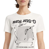 G-Star Grid Wave Graphic T-Shirt
