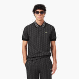 Classic Fit Monogram Jacquard Polo Shirt