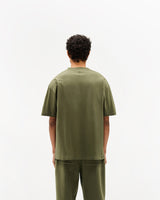 Initial Oversized T-Shirt - Army Green