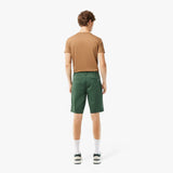 Slim Fit Stretch Cotton Shorts