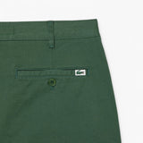 Slim Fit Stretch Cotton Shorts