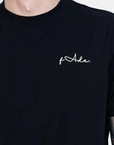 Fade Signature Boxy Black T-Shirt