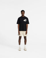 Luggage Tag T-Shirt - Jet Black