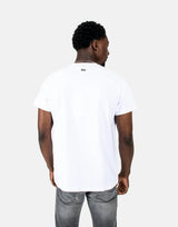 Les Hommes Centre Print White T-Shirt