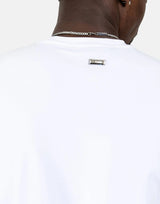 Les Hommes Centre Print White T-Shirt