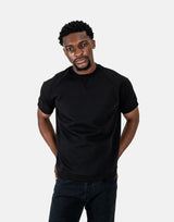 Les Hommes Heavyweight Black T-Shirt