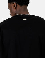 Les Hommes Shadow Graphic Black T-Shirt