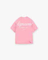 Represent Owners Club Script T-Shirt - Pink