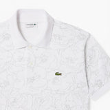 Classic Fit Flower Print L.12.12 Polo Shirt