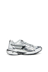S-Serendipity-Mesh sneakers with metallic overlays