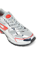 S-Serendipity-Mesh sneakers with metallic overlays