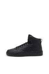 S-Ukiyo-High-top sneakers in leather