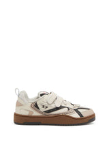 S-Ukiyo-Leather sneaker with straps