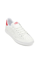 S-Dakota-Leather sneakers with perforated logo